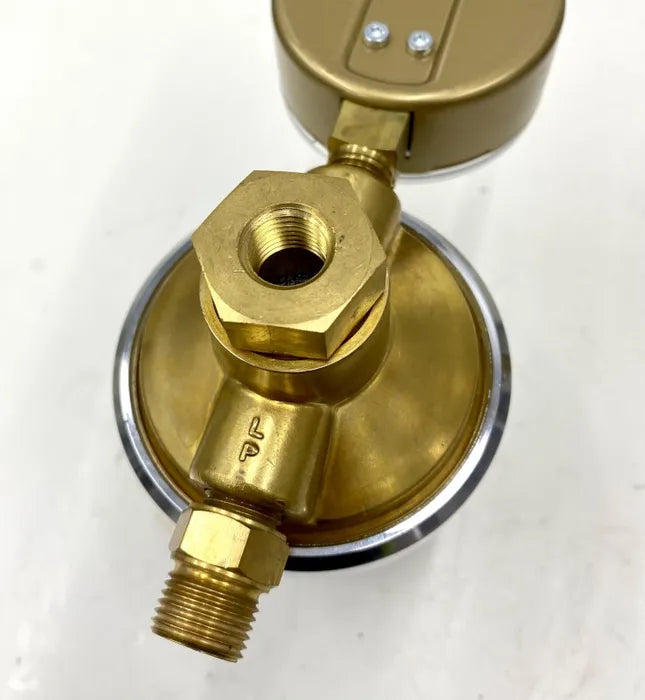 HARRIS PIPELINE REGULATOR ARGON REAR INLET 847 0-30L/MIN - QWS - Welding Supply Solutions