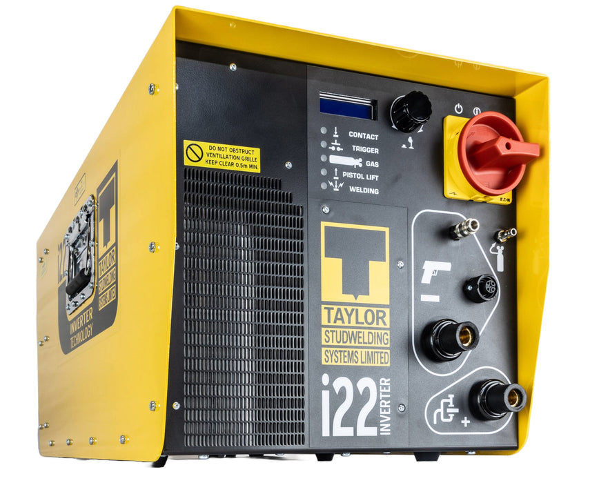 TAYLOR DRAWN ARC STUD WELDER I22 INVERTER W/ DA6 TORCH