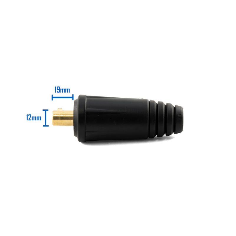 CONNECTORS CABLE BSB 35-50 MALE DINSE CX21, CX0022 - QWS - Welding Supply Solutions