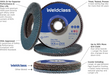 WELDCLASS FLAP DISC 125MM 80GRIT ZIRC - QWS - Welding Supply Solutions
