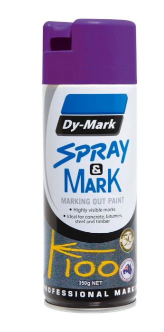 PAINT SPRAY N MARK VIOLET 350G AEROSOL - QWS - Welding Supply Solutions