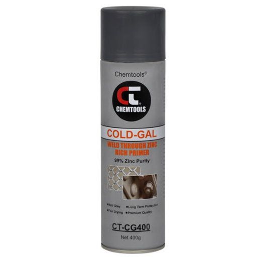 COLD-GALVANISING CHEMTOOLS 400GM AEROSOL - QWS - Welding Supply Solutions
