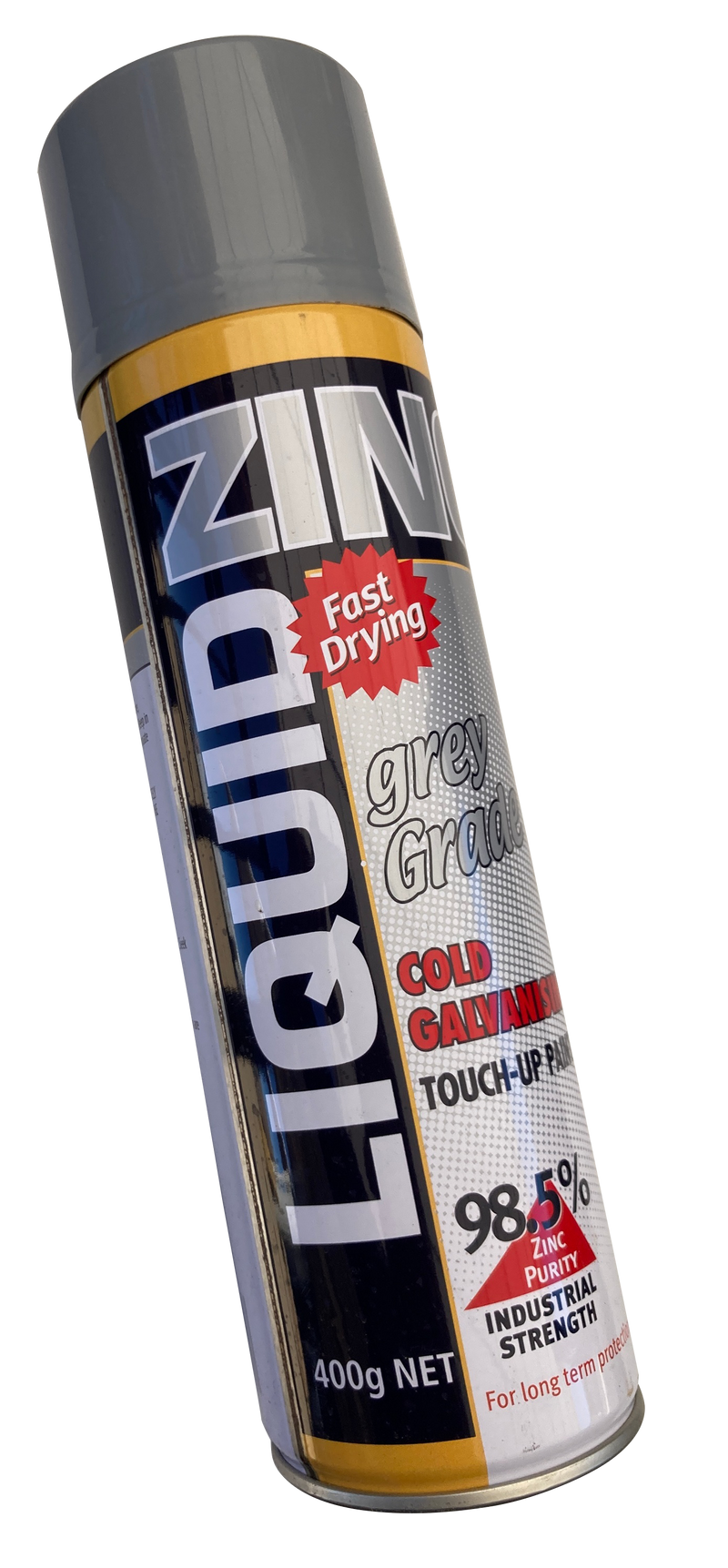 COLD GALVANISING AEROSOL LIQUID ZINC 400G - QWS - Welding Supply Solutions