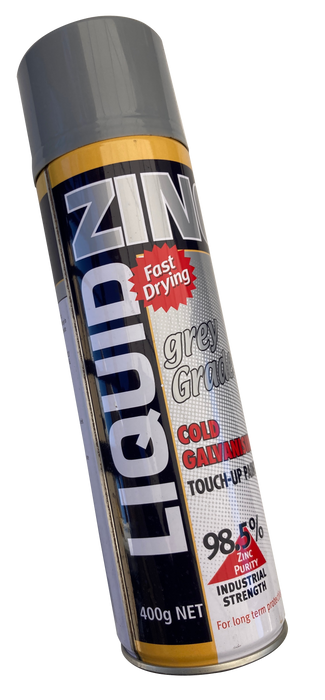 COLD GALVANISING AEROSOL LIQUID ZINC 400G - QWS - Welding Supply Solutions