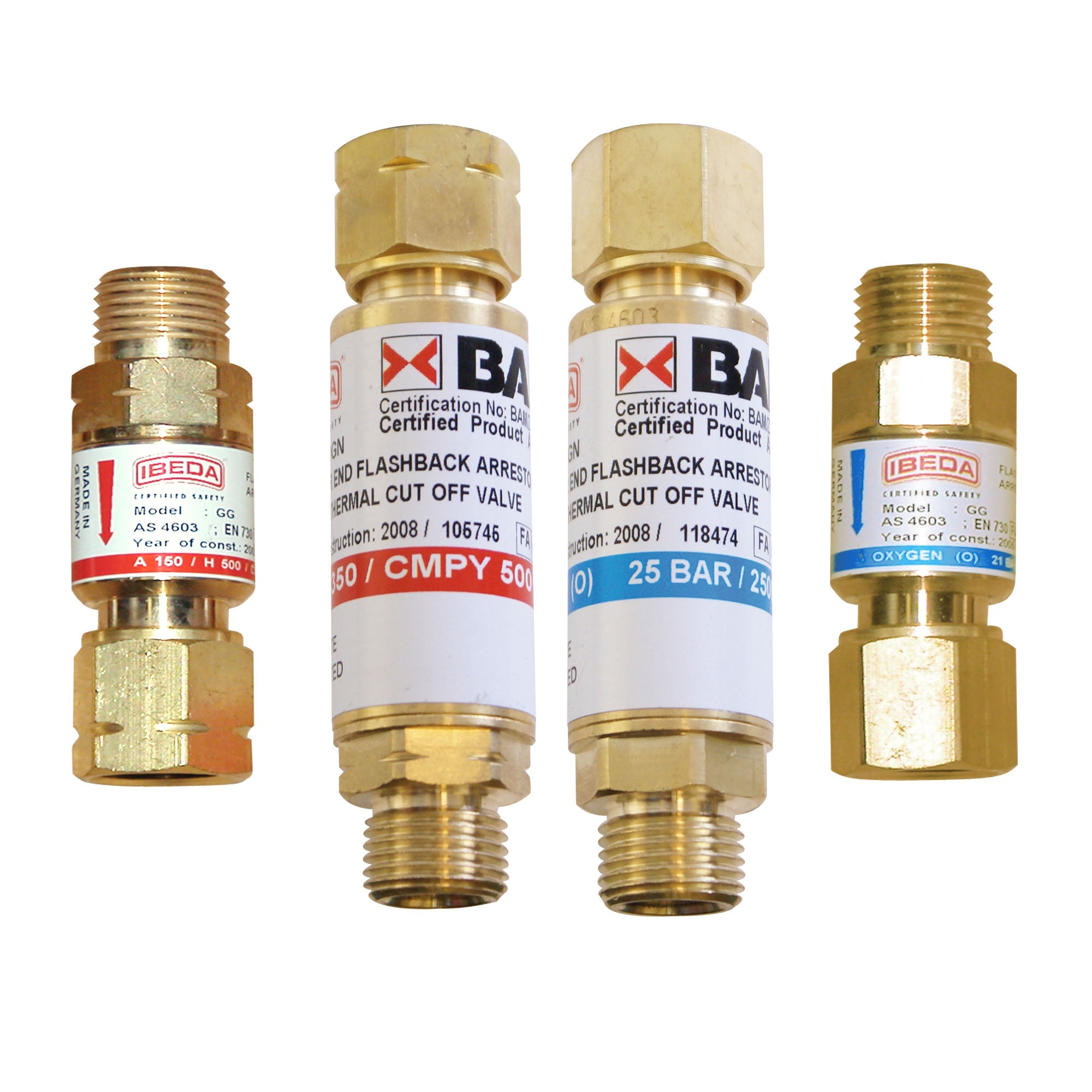 OXY/LPG CUTTING KIT WITH FB ARRESTORS, GUIDES & REGULATORS - QWS - Welding Supply Solutions