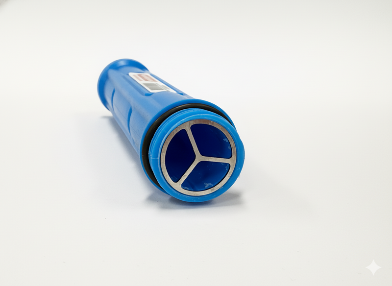 WELDMAX TUNGSTEN ELECTRODE STORAGE CONTAINER BLUE W/ MAGNET - QWS - Welding Supply Solutions
