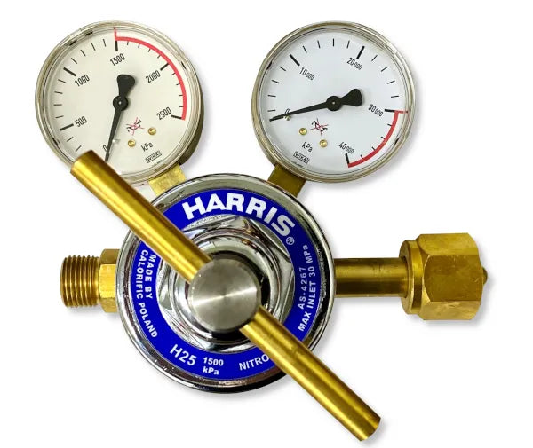 HARRIS REGULATOR NITROGEN HI-FLOW CYLINDER - QWS - Welding Supply Solutions