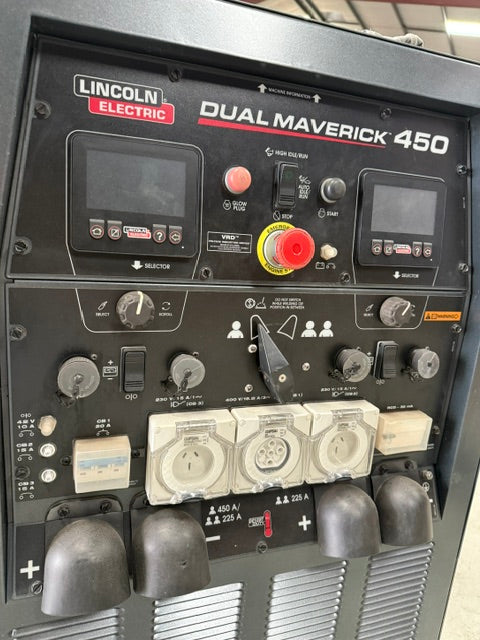 LINCOLN DUAL MAVERICK™ 450 DIESEL WELDER GENERATOR DEMO UNIT