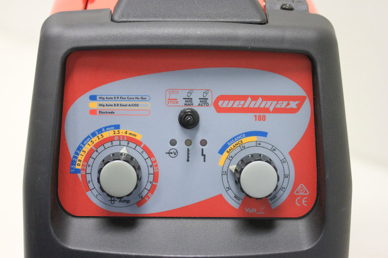 WELDMAX 180 MIG/ARC PORTABLE 240V - QWS - Welding Supply Solutions