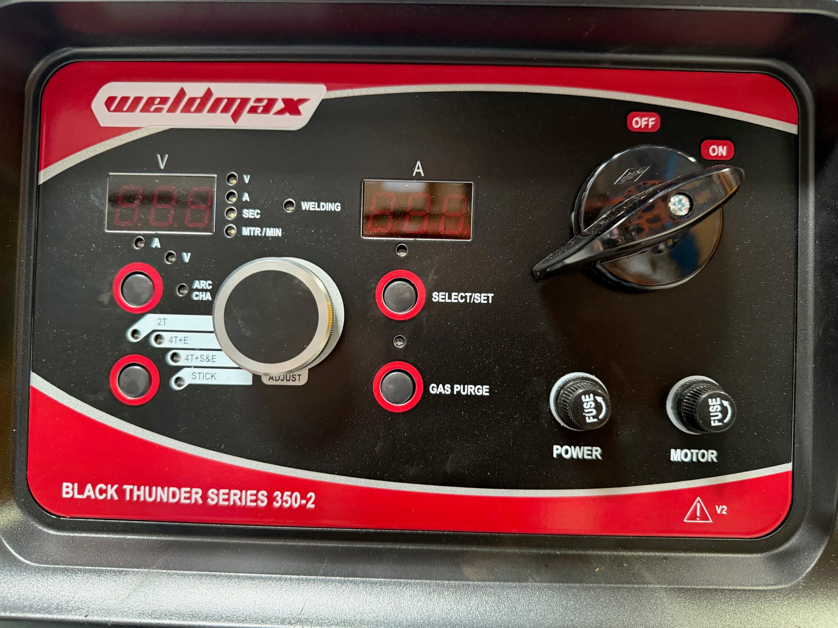 WELDMAX 350BT-2 MIG W/ SWF BLACK THUNDER - QWS - Welding Supply Solutions