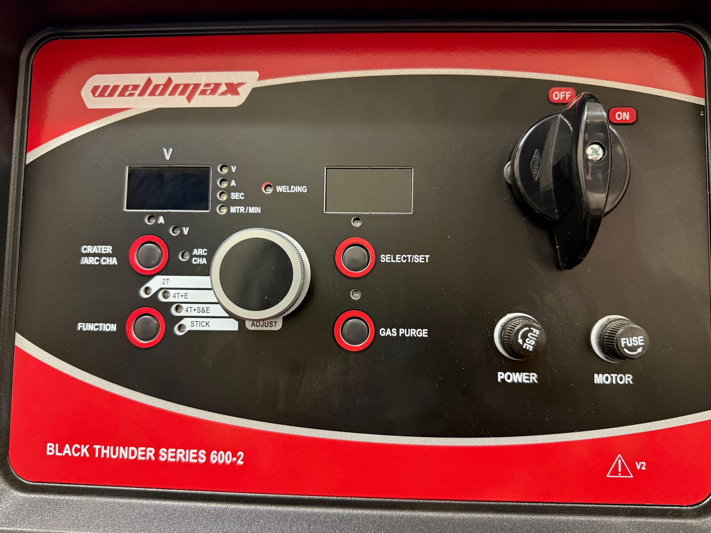 WELDMAX 600BT-2 MIG W/ SWF BLACK THUNDER - QWS - Welding Supply Solutions