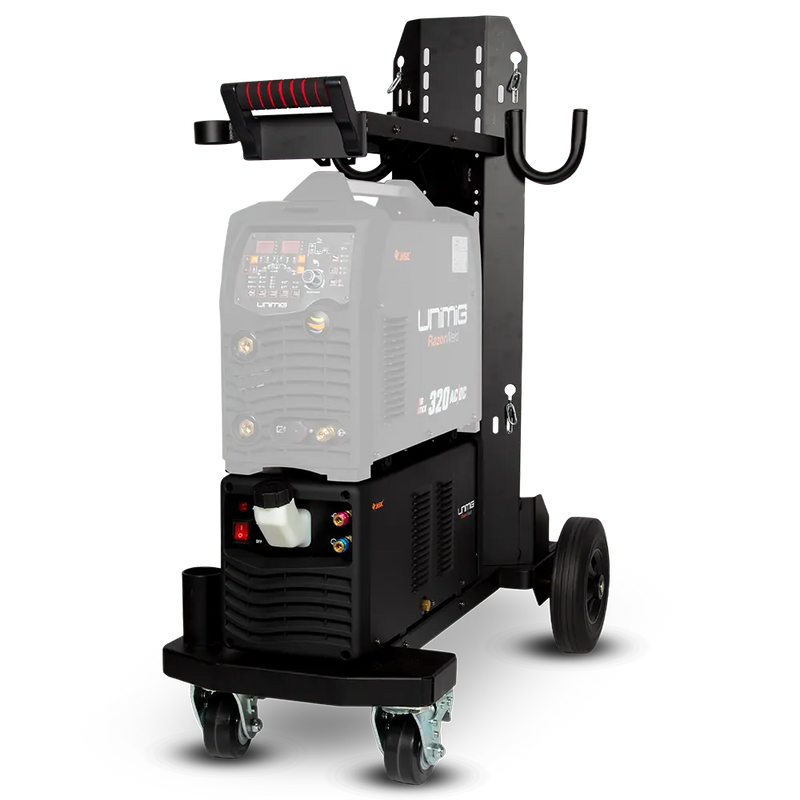 UNIMIG TIG 320 TROLLEY WITH WATER COOLER - QWS - Welding Supply Solutions
