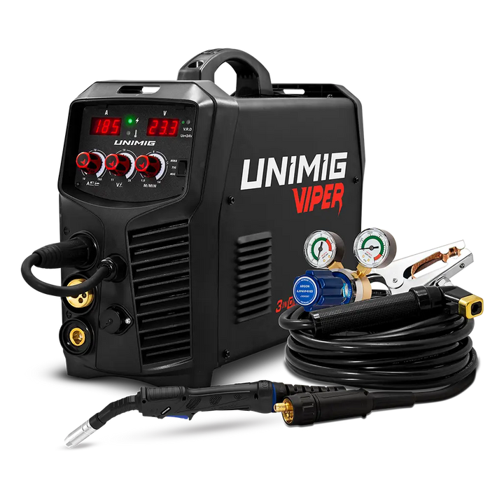 UNIMIG VIPER 185 MIG/TIG/MMA WELDER