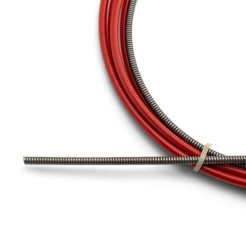 BINZEL STYLE LINER STEEL INSULATED 1.2MM 4MTR RED - QWS - Welding Supply Solutions