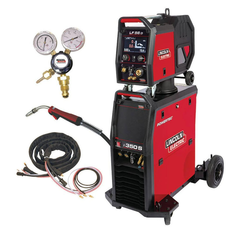 LINCOLN POWERTEC I350S 350AMP WATERCOOLED MACHINE PACKAGE - QWS - Welding Supply Solutions