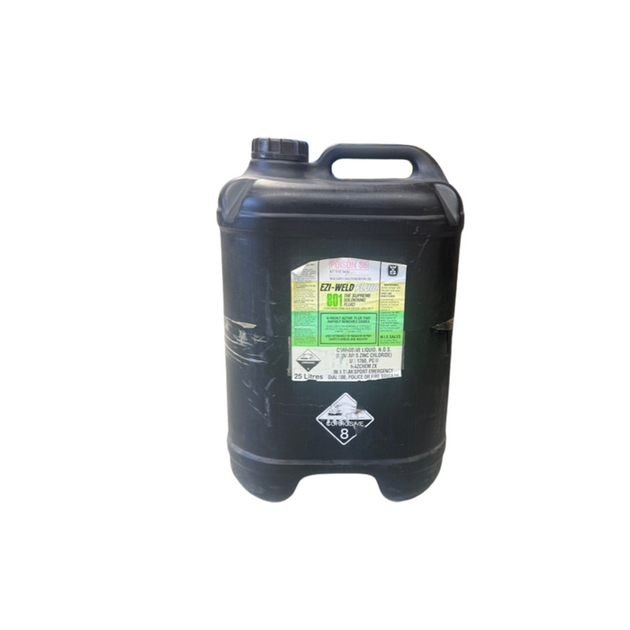 EZIWELD FLUX 801 SOLDERING FLUID 25LTR - QWS - Welding Supply Solutions