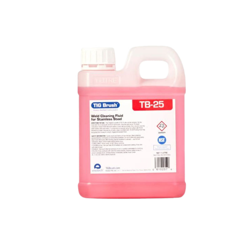 TIG BRUSH CLEANING SOLUTION 1 L TB-25 - QWS - Welding Supply Solutions
