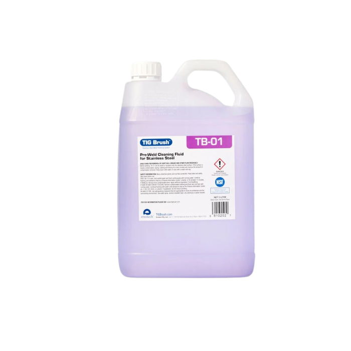TB-01 TIG PRE-WELD CLEANING FLUID S/S 5L