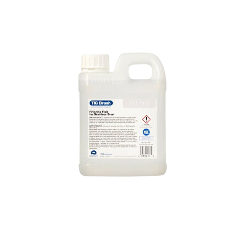 TIG BRUSH FINISHING FLUID 1L - QWS - Welding Supply Solutions