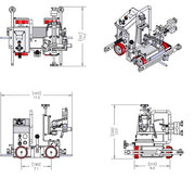 GULLCO MOGGY STD/STITCH MAGNETIC WELDING TRACTOR - QWS - Welding Supply Solutions