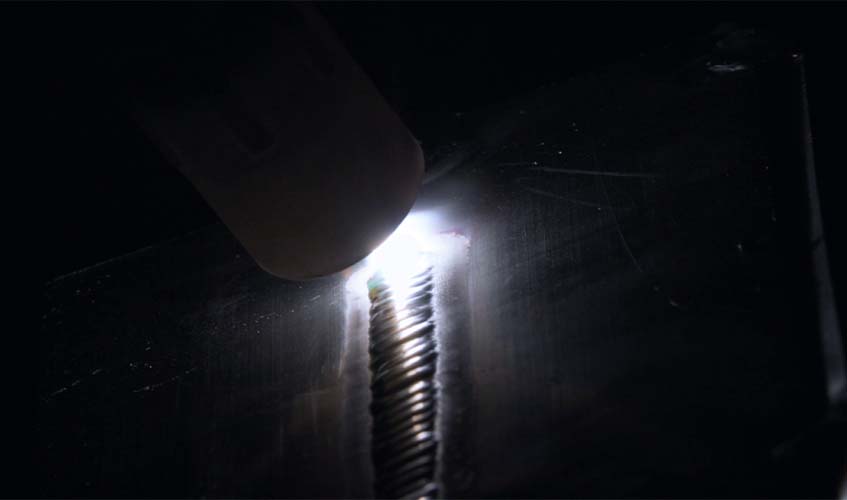 Mix AC/DC Mixed AC/DC welding is the combination of TIG AC and TIG DC- in one weld. Mixed AC/DC gives you faster welding speeds, better penetration, a faster weld puddle on cold workpieces, and you can weld on thicker materials.
