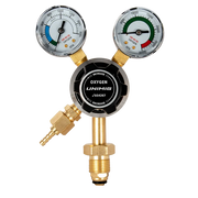 UNIMIG OXYGEN REGULATOR BOTTOM ENTRY - QWS - Welding Supply Solutions