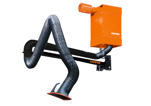 KEMPER CARTRIDGE FILTER WALL UNIT 4M ARM