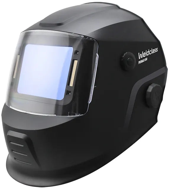 PROMAX 650 PREMIUM BLACK AUTO HELMET - QWS - Welding Supply Solutions