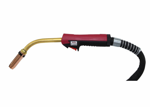 POWERCRAFT® 500W MIG/MAG GUN - 4.0M - 450A @ 100% - WATER-CO - QWS - Welding Supply Solutions