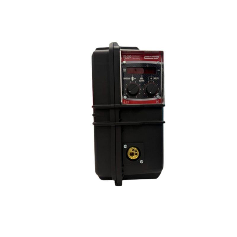 WELDMAX VS350 SUITCASE 4WD WIREFEEDER W/ DIGITAL V/A METERS