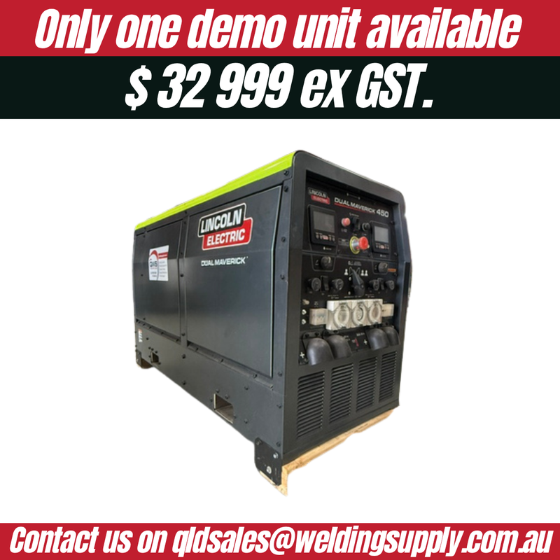 LINCOLN DUAL MAVERICK™ 450 DIESEL WELDER GENERATOR DEMO UNIT