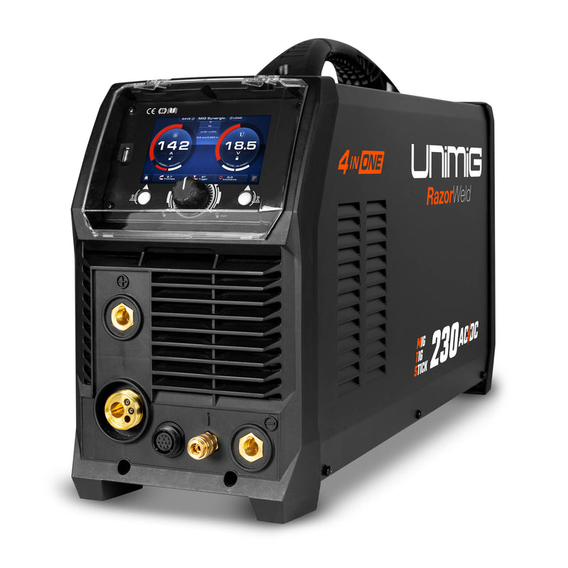 RAZOR MULTI 230 AC/DC MIG/TIG/STICK WELDER - QWS - Welding Supply Solutions