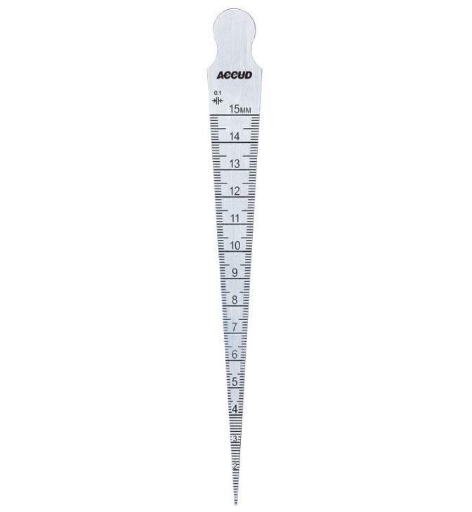 TAPER GAUGE 1/32 TO 5/8 (0.7-15MM) - QWS - Welding Supply Solutions