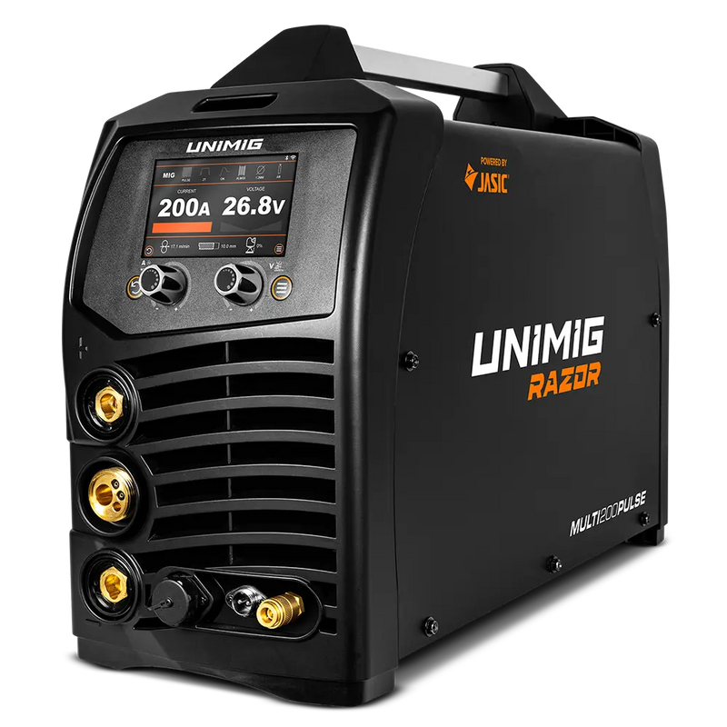 UNIMIG RAZOR 200 PULSE MIG/TIG/STICK WELDER - QWS - Welding Supply Solutions