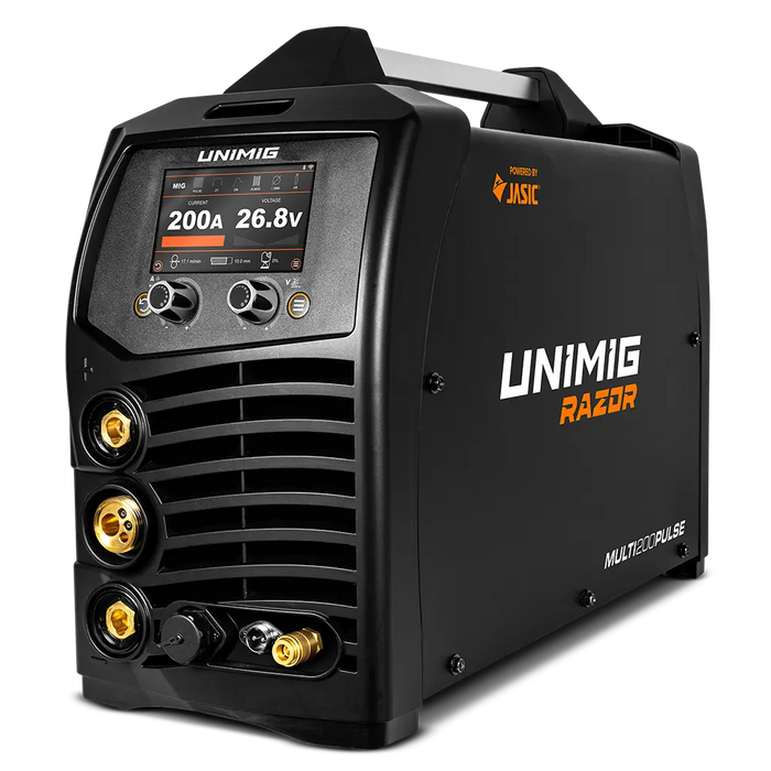 UNIMIG RAZOR 200 PULSE MIG/TIG/STICK WELDER