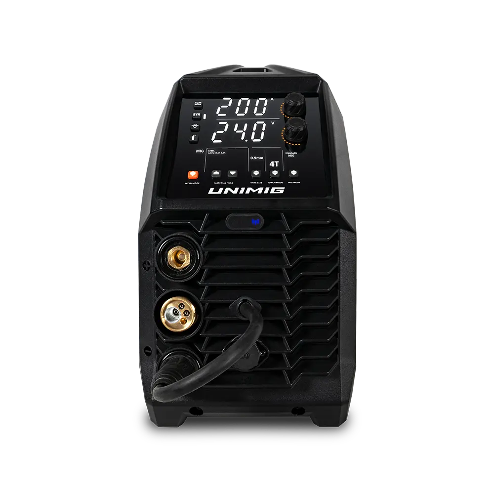UNIMIG RAZOR MULTI 200 PFC WELDER - QWS - Welding Supply Solutions