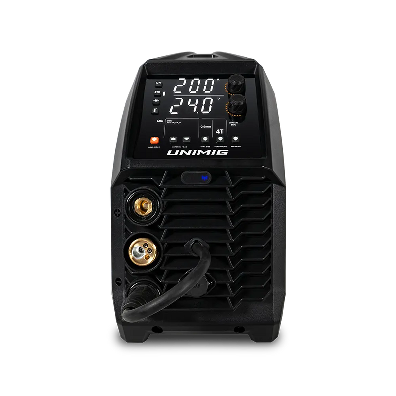 UNIMIG RAZOR MULTI 200 PFC WELDER - QWS - Welding Supply Solutions
