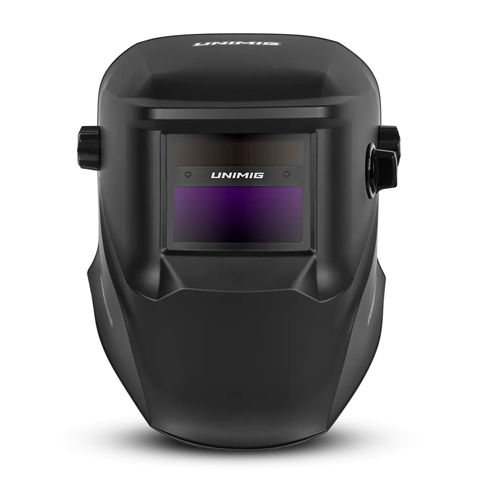 UNIMIG ORIGIN SERIES WELDING HELMET - BLACK - QWS - Welding Supply Solutions