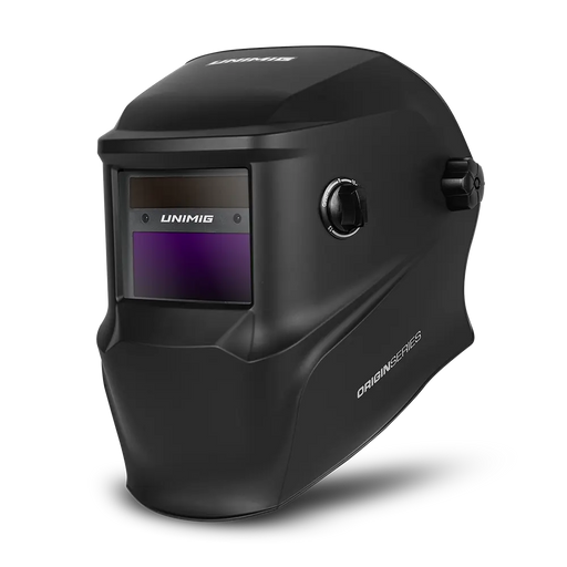 UNIMIG ORIGIN SERIES WELDING HELMET - BLACK - QWS - Welding Supply Solutions