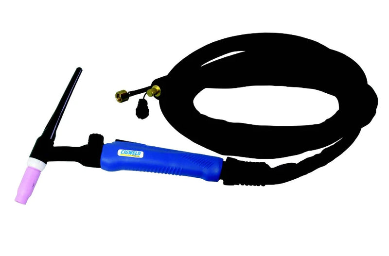 CIGWELD 4M FLEXI NECK TRIGGER TIG TORCH - QWS - Welding Supply Solutions