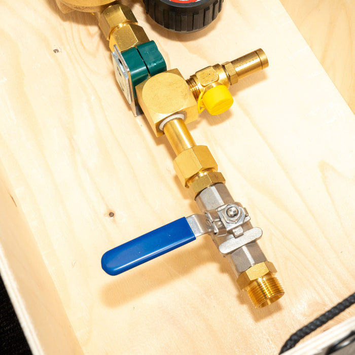 WELDMAX MANIFOLD ARGON DUAL INLET, 1 OUTLET - QWS - Welding Supply Solutions