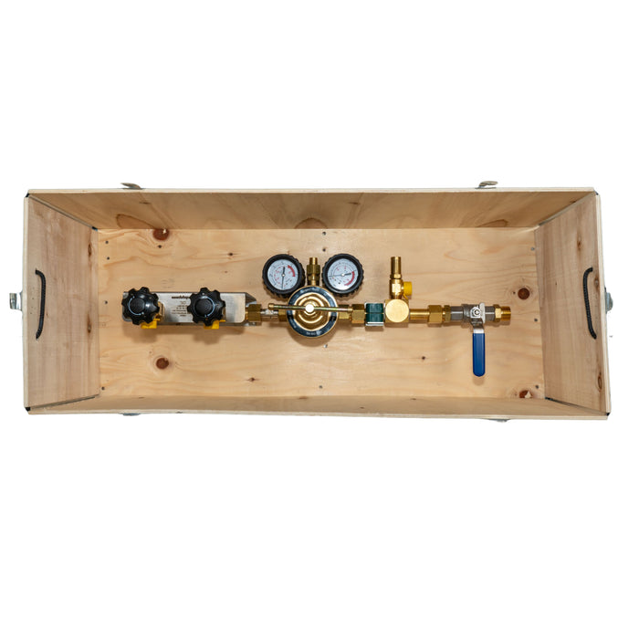 WELDMAX MANIFOLD ARGON DUAL INLET, 1 OUTLET - QWS - Welding Supply Solutions