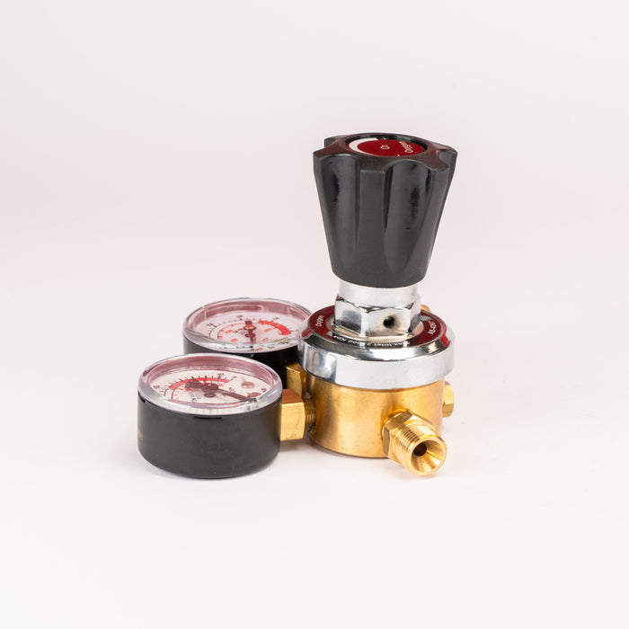 WELDMAX REGULATOR OXYGEN TWIN GAUGE - QWS - Welding Supply Solutions