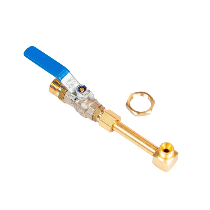 WELDMAX PIPELINE WALL MOUNT KIT 1/2" INLET, 5/8" OUTLET - QWS - Welding Supply Solutions