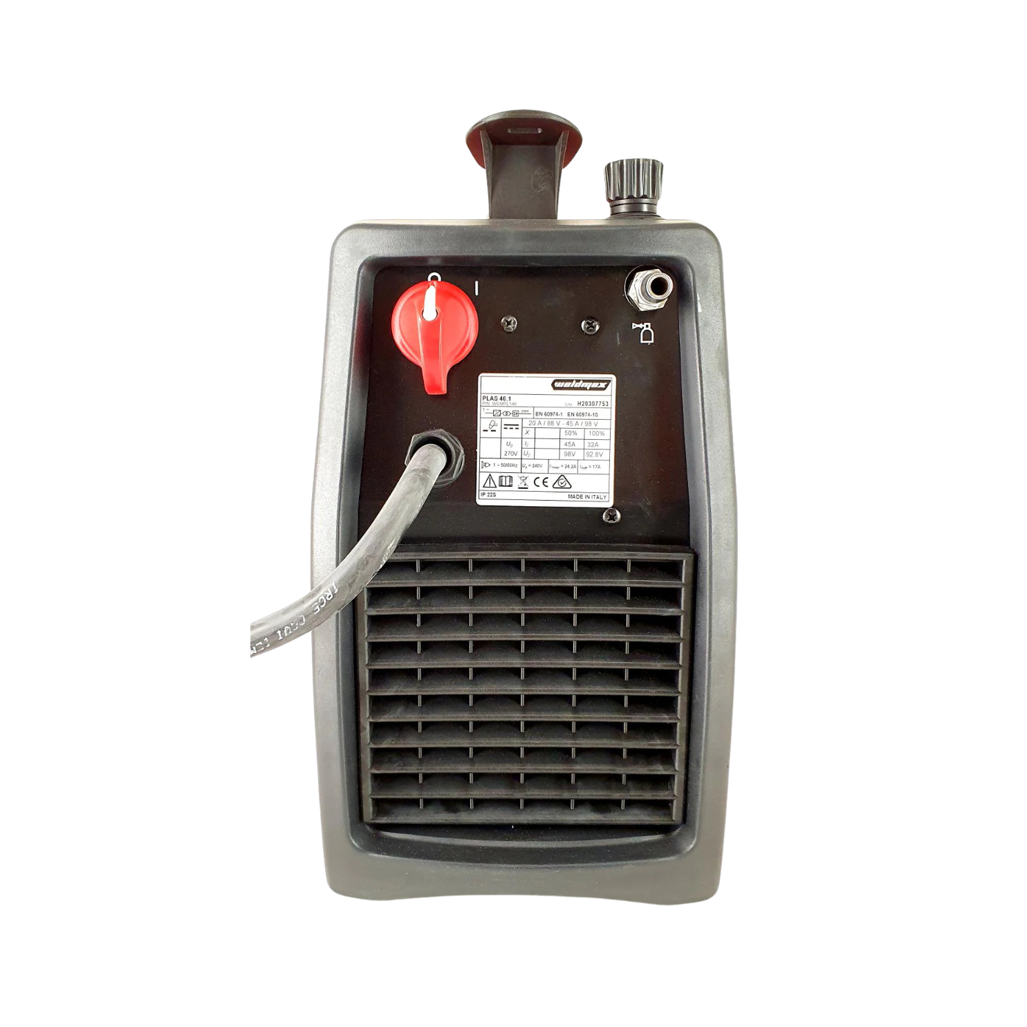 WELDMAX PLASMA 45A 240V C/W 6MT HAND TORCH H70 - QWS - Welding Supply Solutions