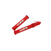 WELDMAX TUNGSTEN ELECTRODE STORAGE CONTAINER RED W/ MAGNET - QWS - Welding Supply Solutions