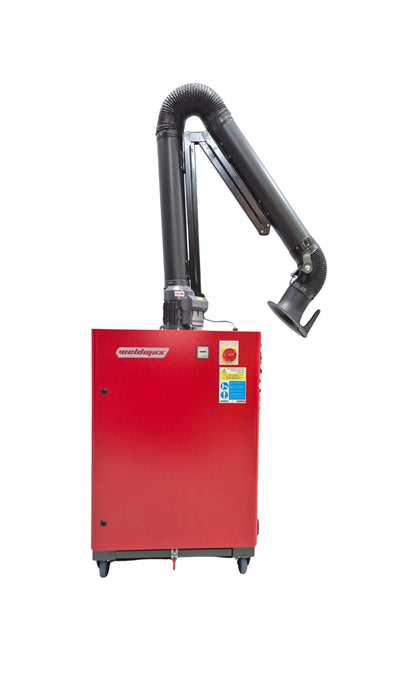 WELDMAX FUME EXTRACT W/SINGLE 160MM X 3M ARM XHD