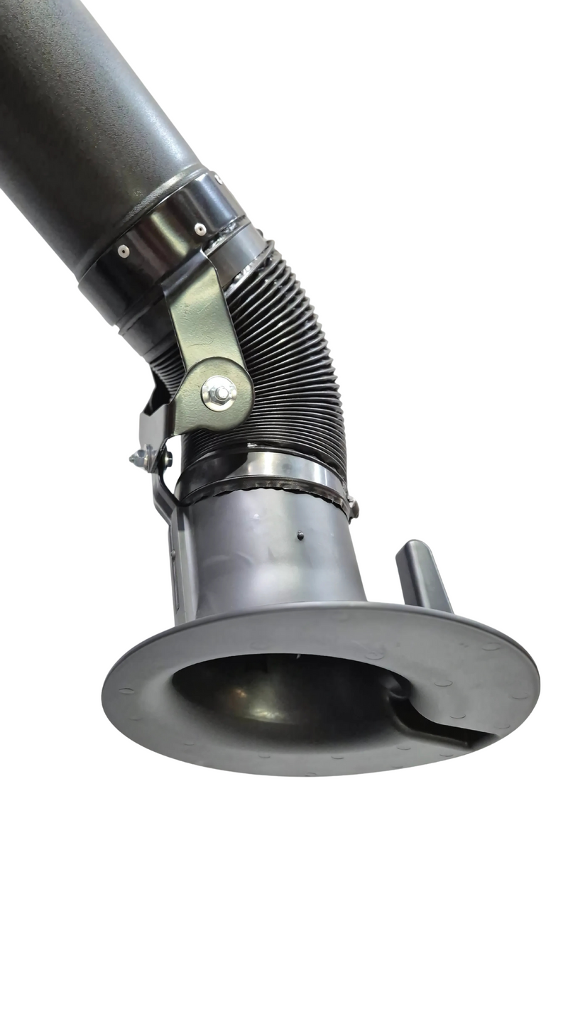 WELDMAX FUME EXTRACT W/SINGLE 160MM X 3M ARM XHD - QWS - Welding Supply Solutions