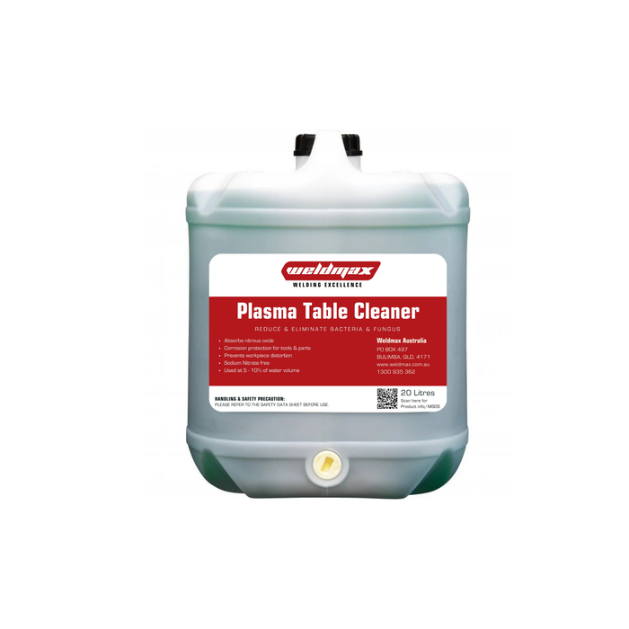 WELDMAX PLASMA TABLE FLUID WATER CLEAN 20LT (GREEN) - QWS - Welding Supply Solutions