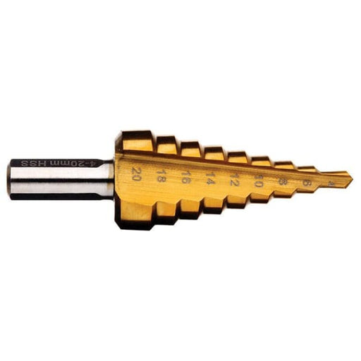 ALPHA GOLD SERIES STEP DRILL 4-20MM - QWS - Welding Supply Solutions